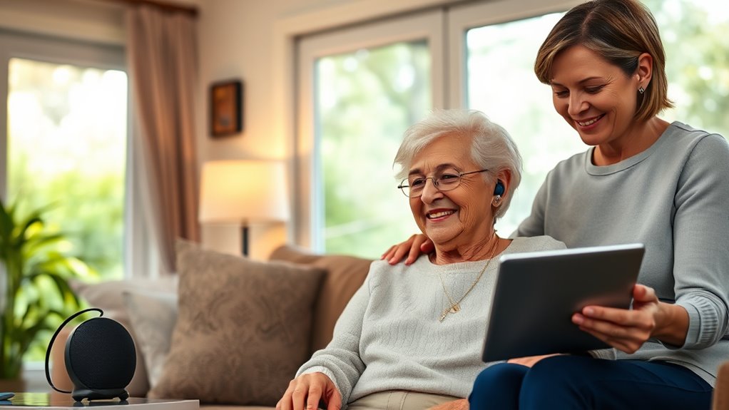 assistive tech improves seniors communication