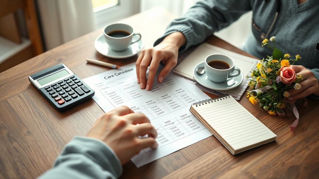 categorize your care tasks