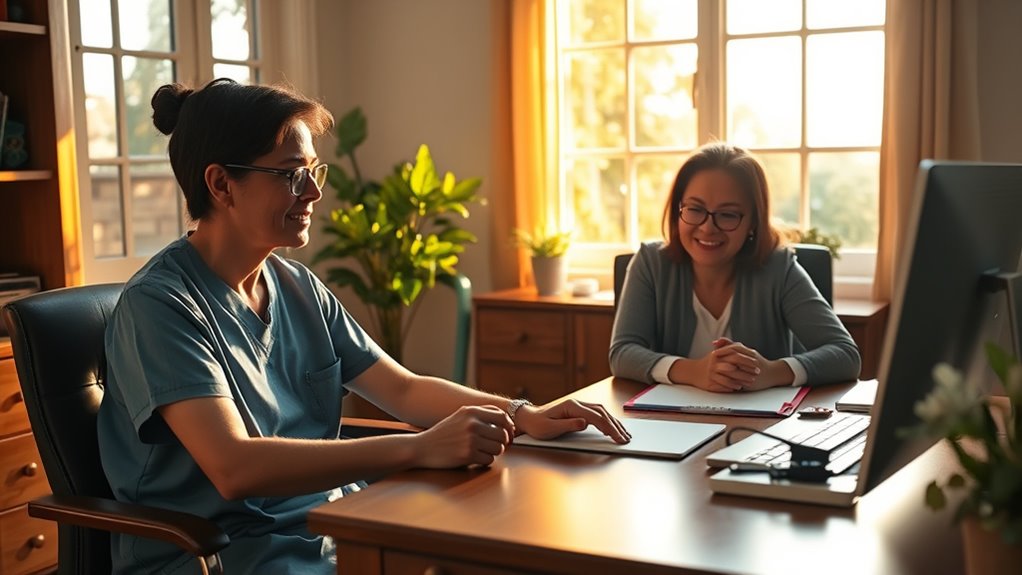 choose private calm timing