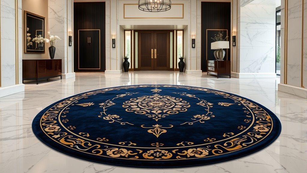 choosing perfect foyer rug