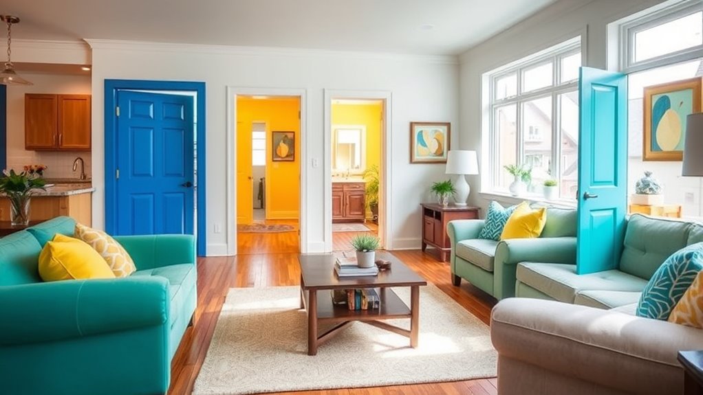 color coded visual navigation