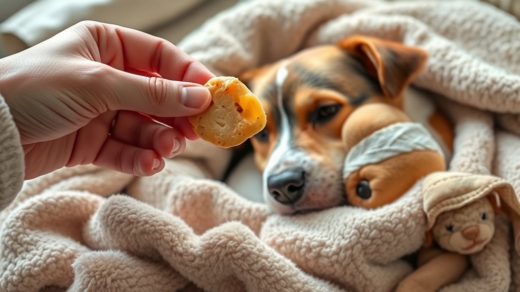 comfort items and treats