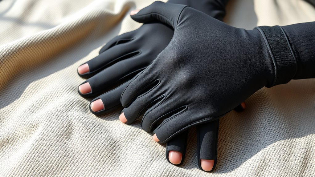comfortable supportive adjustable gloves
