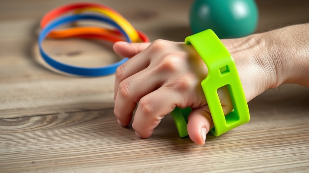 consistent hand exercise routine