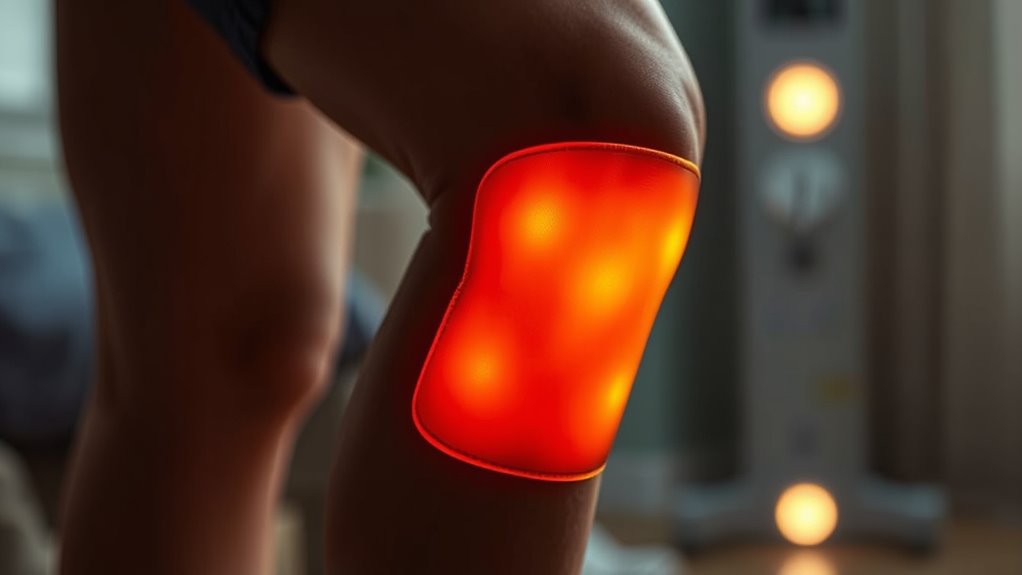 controlled heat alleviates muscle tension