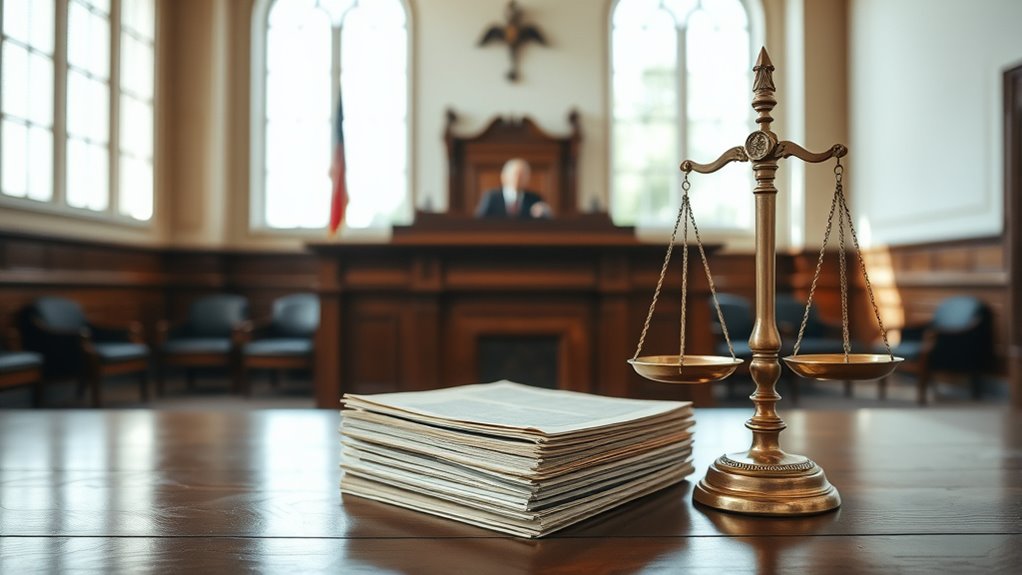 court oversees estate settlement