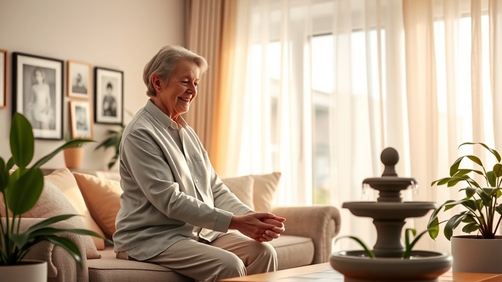 create a calming safe space