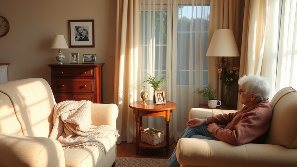 create a soothing familiar space