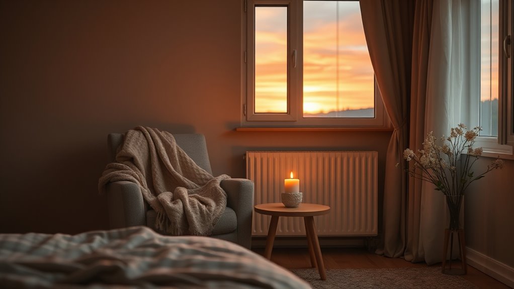 create calming comforting environment