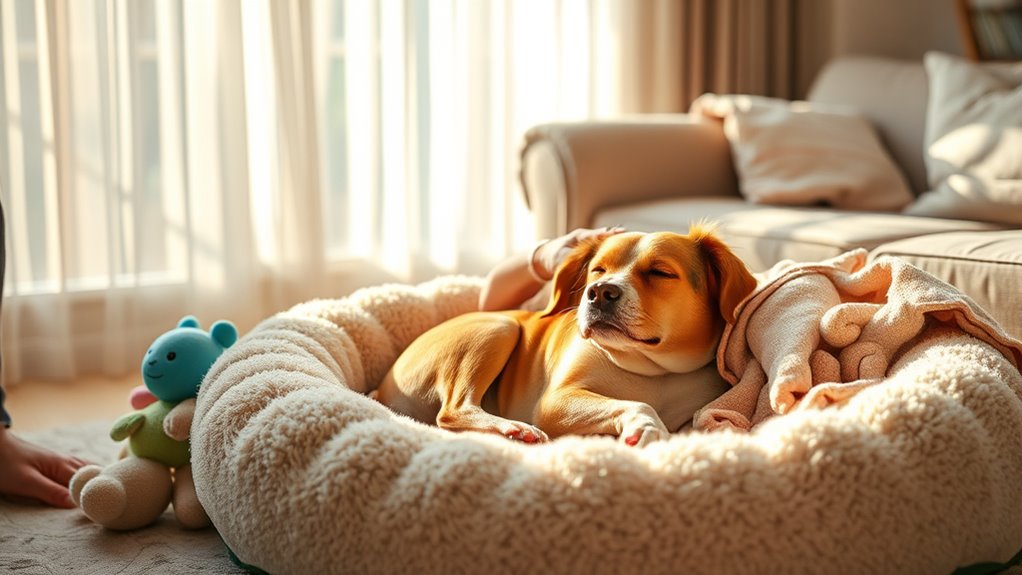 create peaceful pet environment