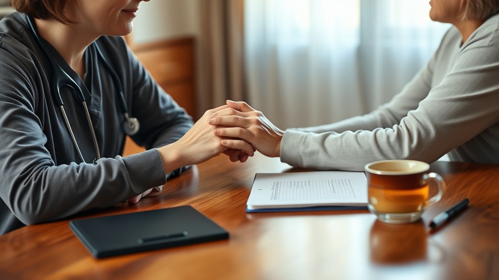 create trusting calm environment