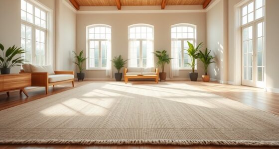 eco friendly bamboo silk rugs