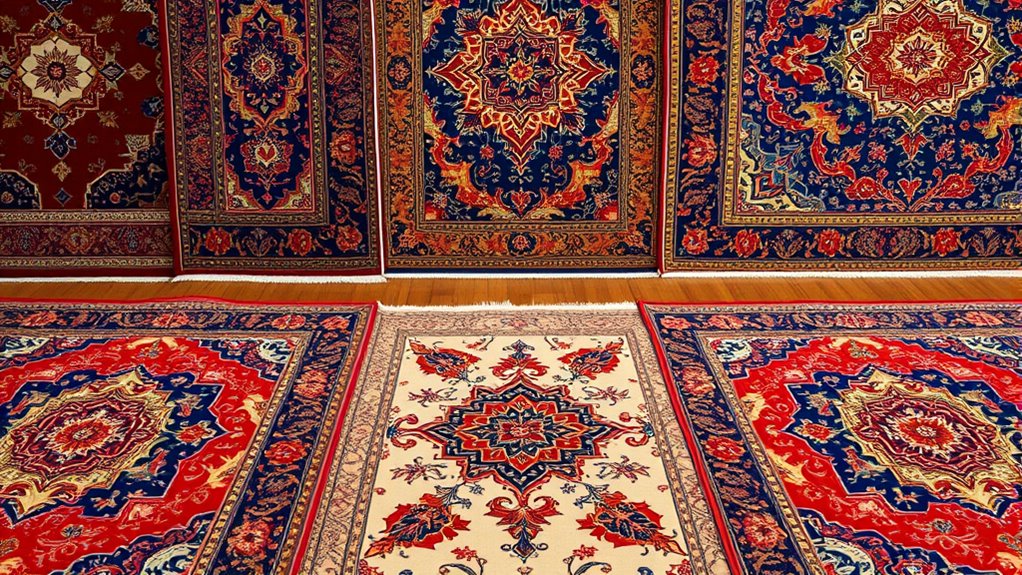 elegant tabriz silk carpets