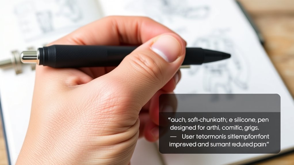 ergonomic pens improve comfort