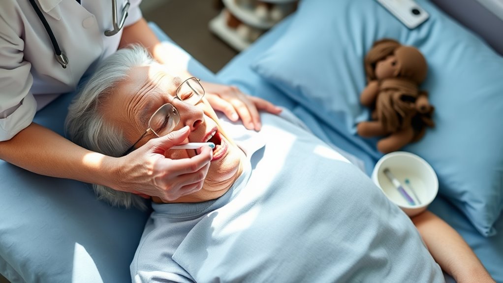 evaluate patient oral health