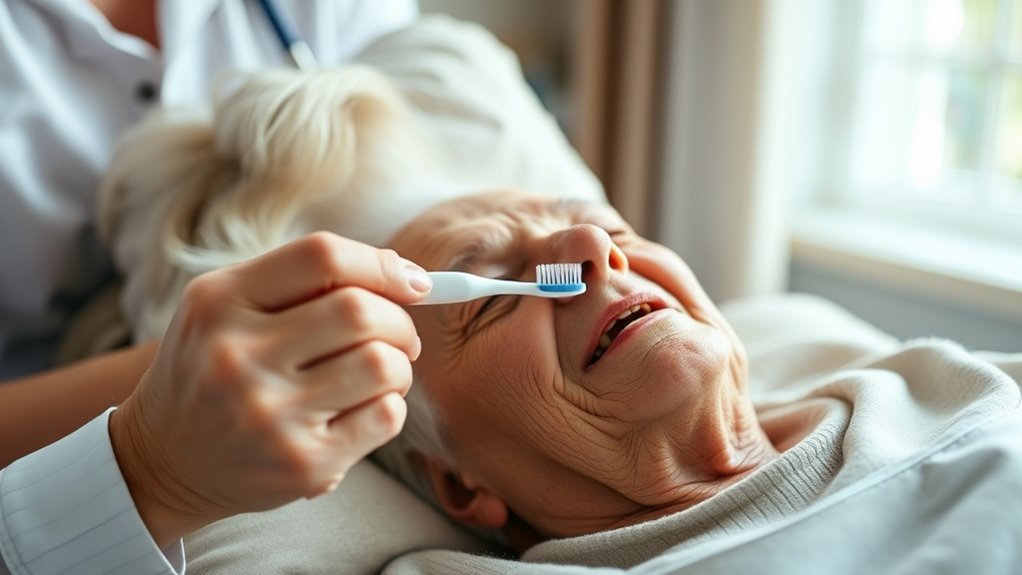 gentle circular oral cleaning