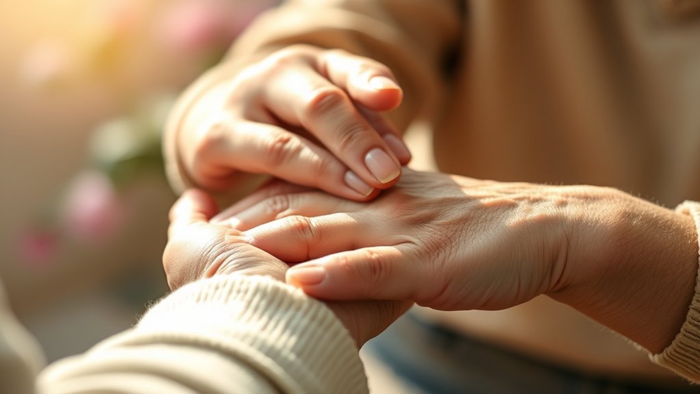 gentle controlled soothing touch