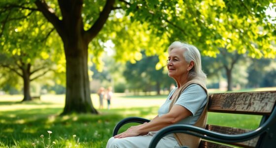 green spaces ease caregiver stress