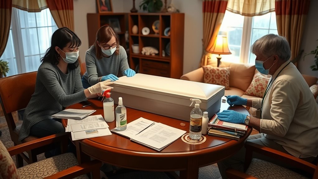 health safety during home funerals