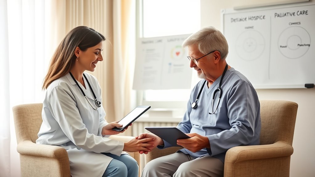 hospice versus palliative care