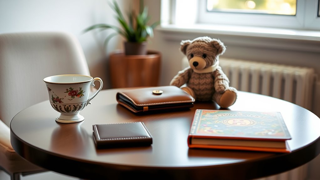 meaningful familiar comforting objects