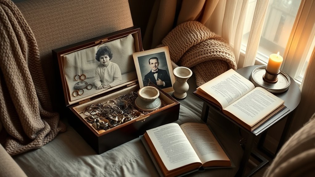 organize meaningful personal items