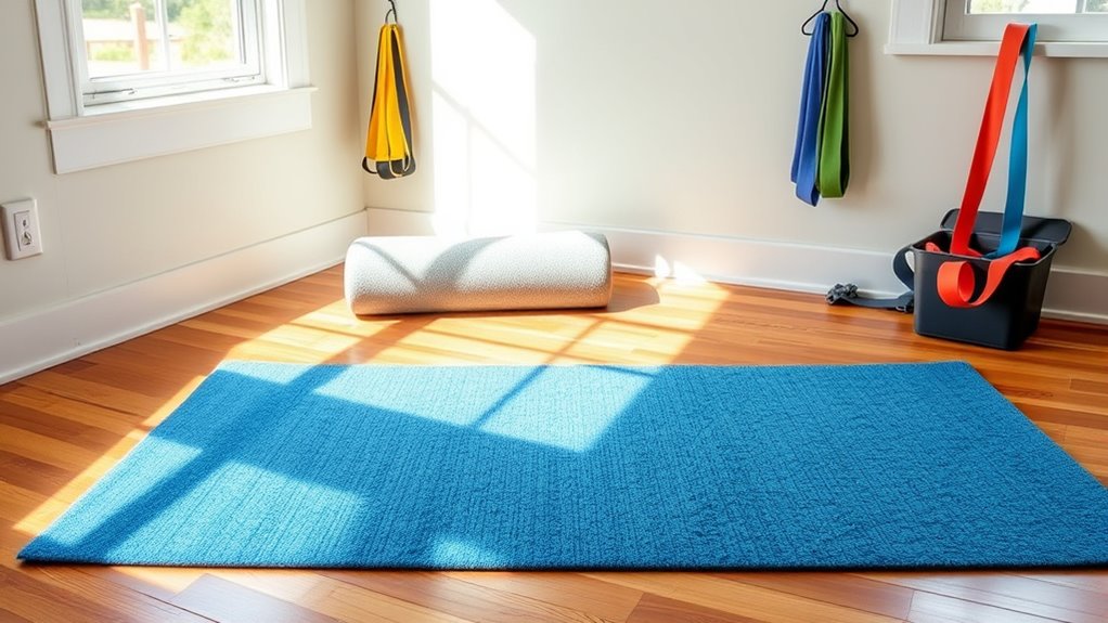 prepare space and gather tools