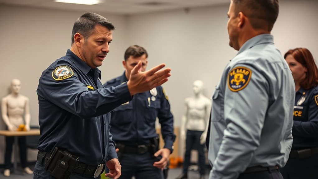 proper restraint techniques training