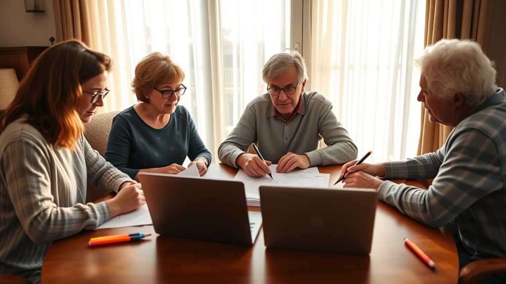 regular care plan reviews