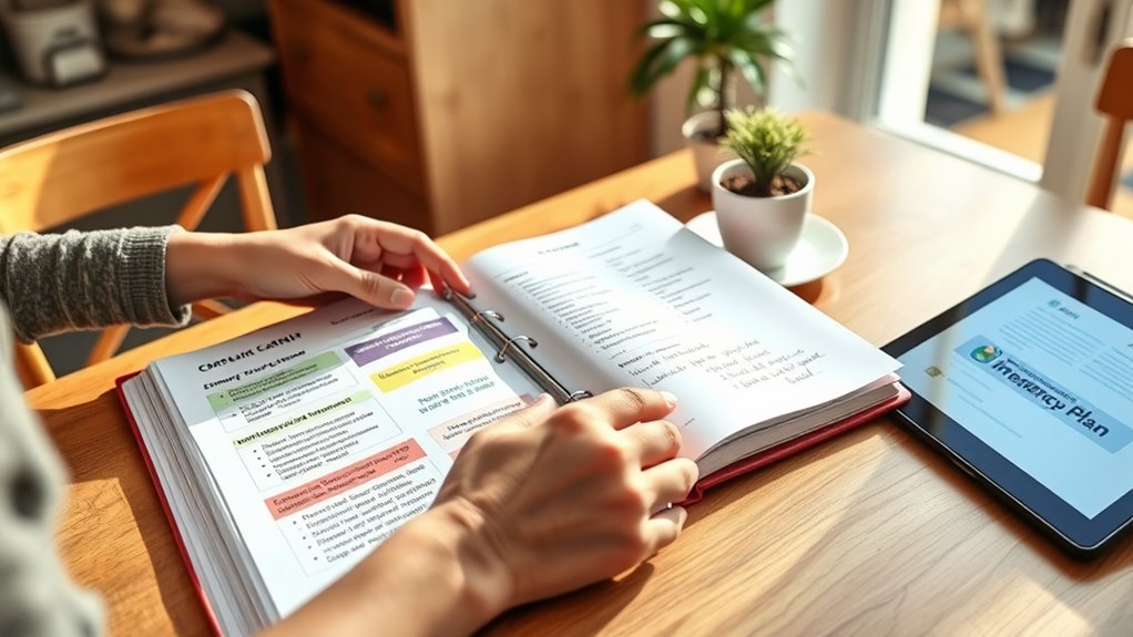 regular plan review and updates