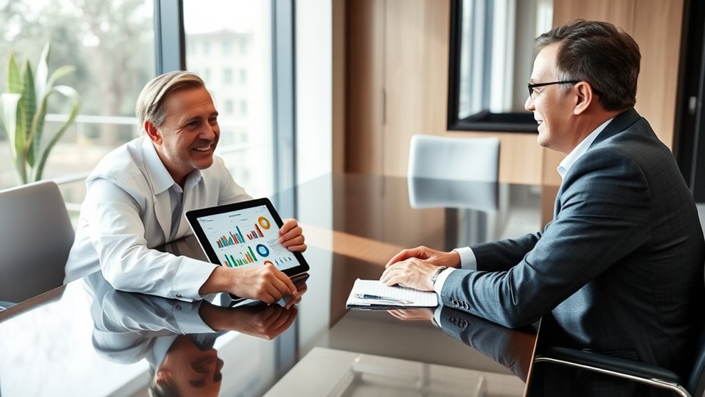 regular transparent investment updates