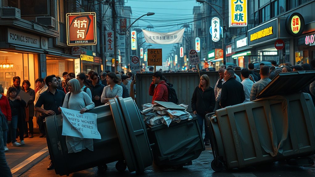 rising protests and clashes