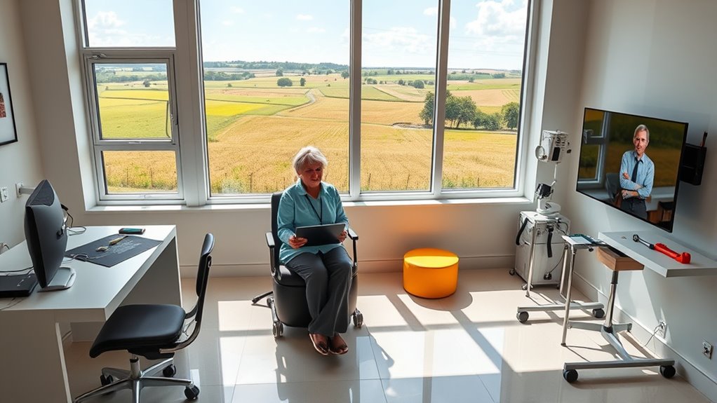 rural tele rehab service platforms