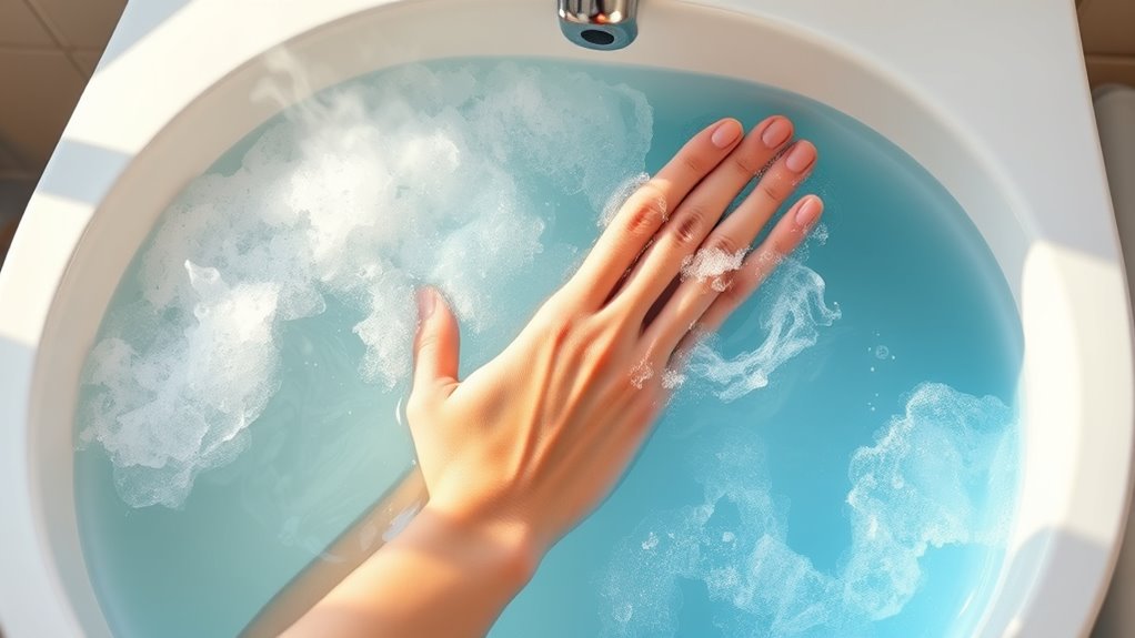 safe contrast hydrotherapy steps