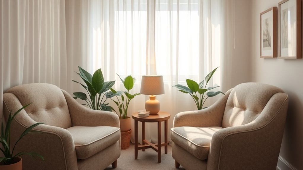 safe soothing sensory environment