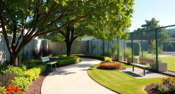 secure alzheimer s wandering areas