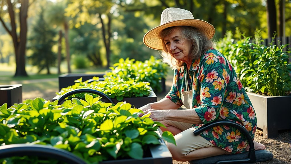 senior friendly gardening techniques