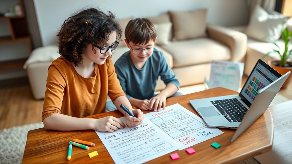set caregiving time expectations