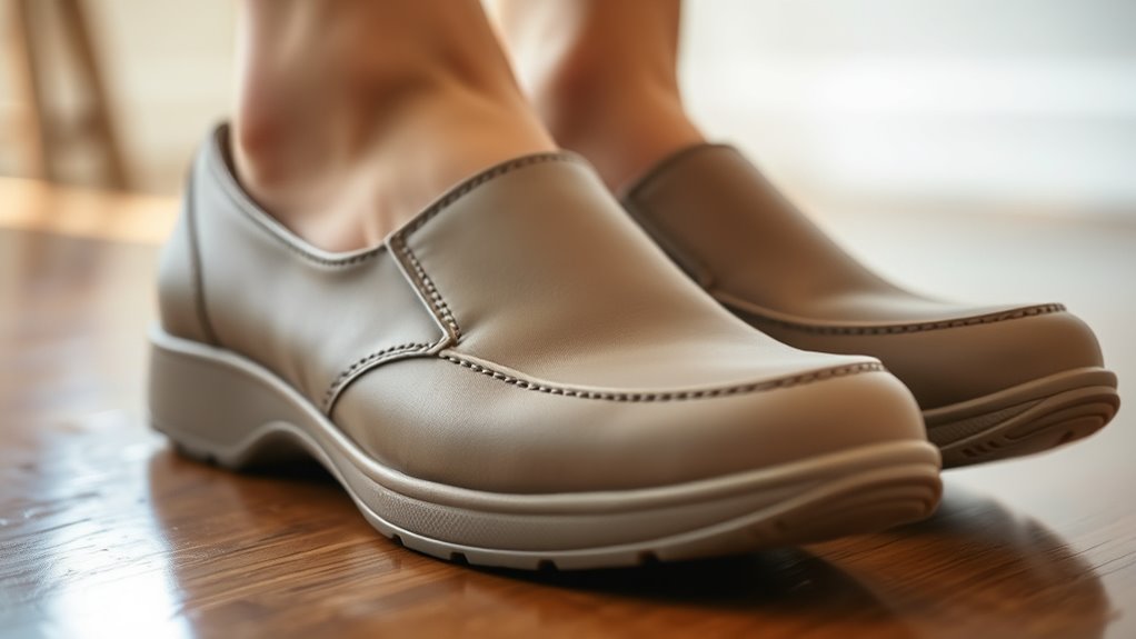 stylish slip resistant footwear options