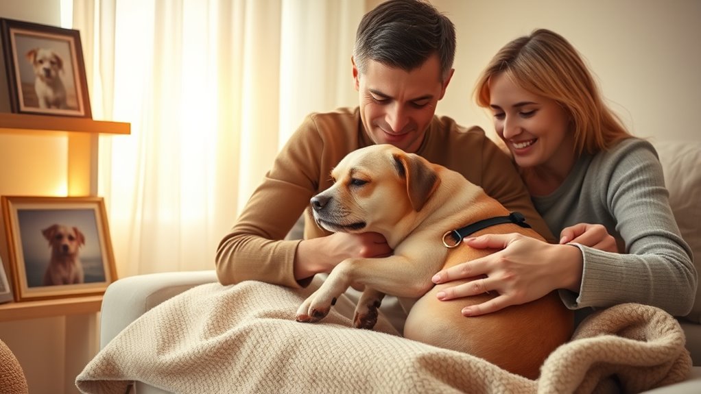 supporting family grief processing