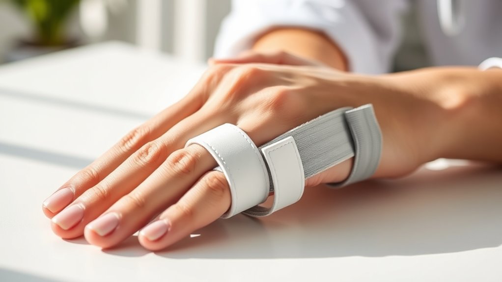 supportive flexible thumb brace