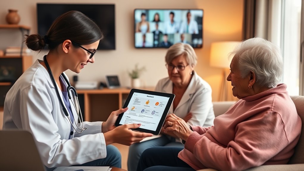 technology enhances hospice coordination