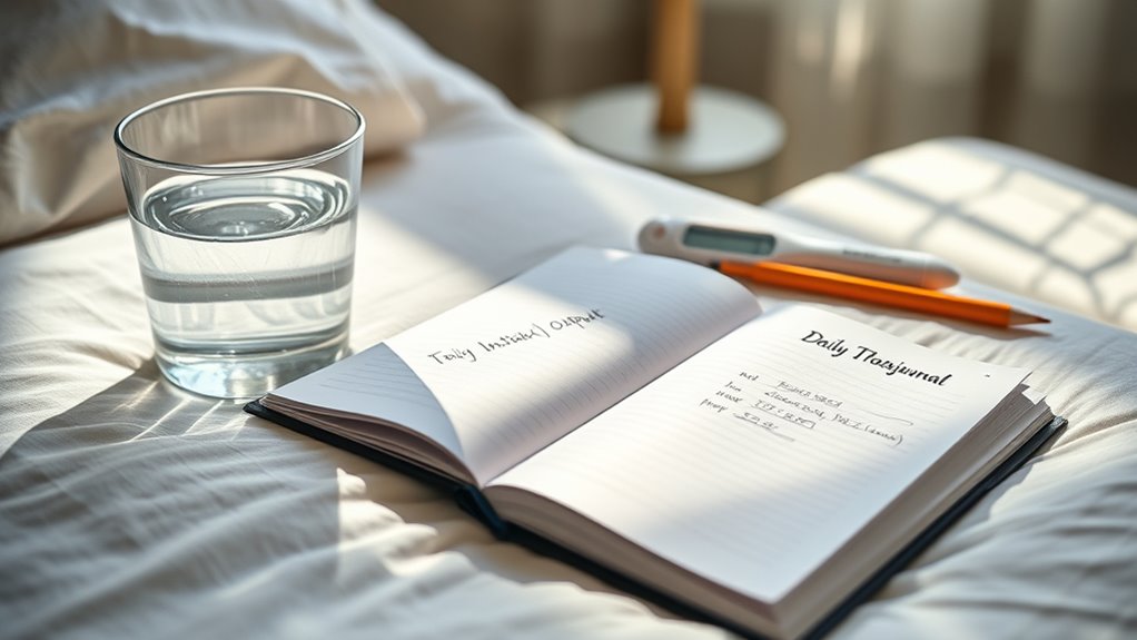 track fluid intake output