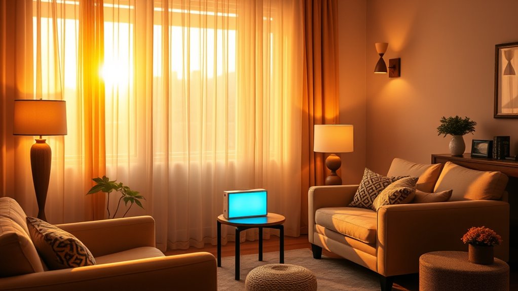 use bright light therapy