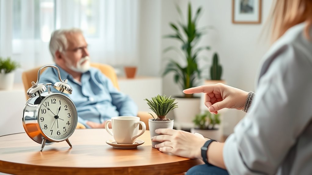 use familiar objects consistently