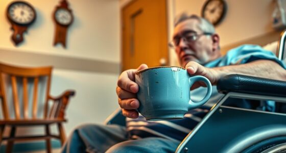 use familiar objects for grounding