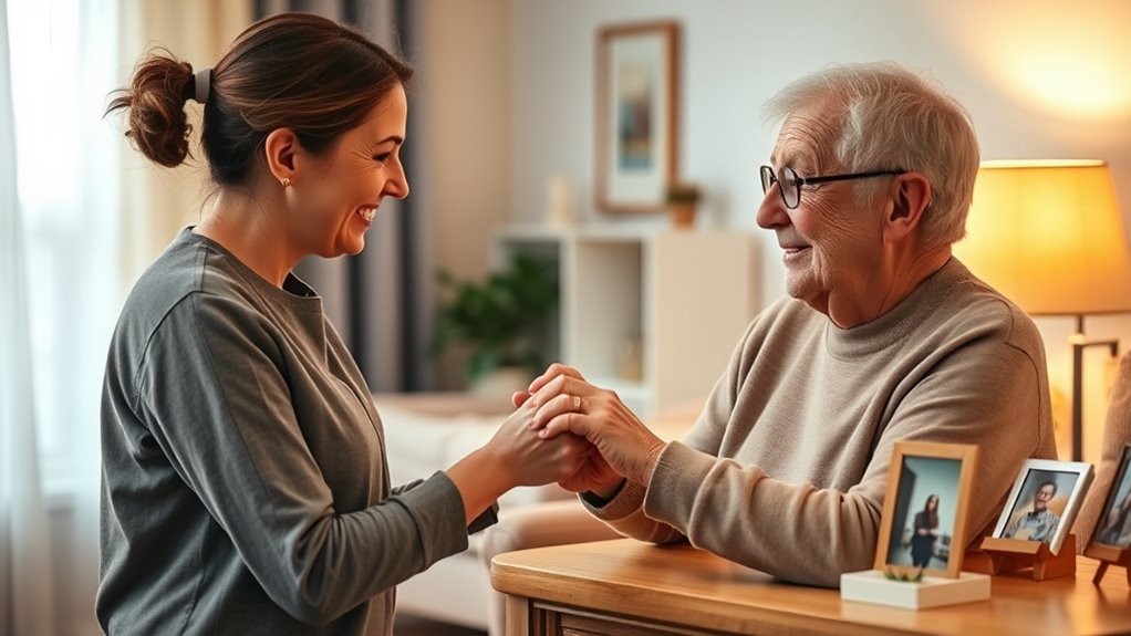 use simple calm communication