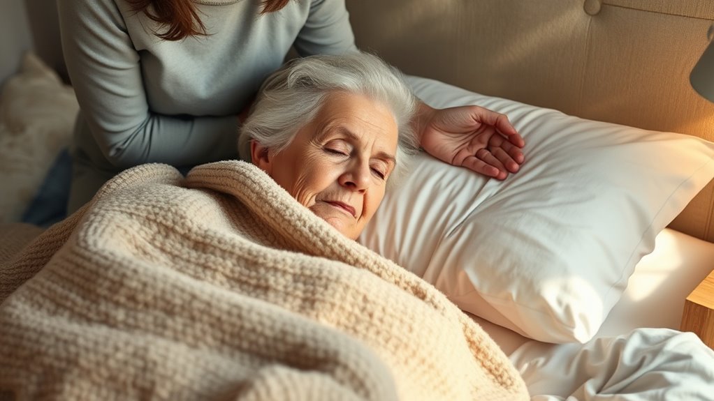 weighted blankets ease alzheimer s symptoms