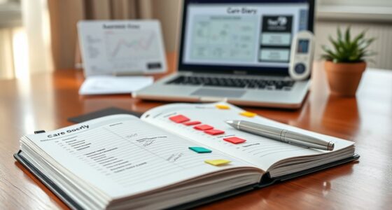 care diary setup troubleshooting