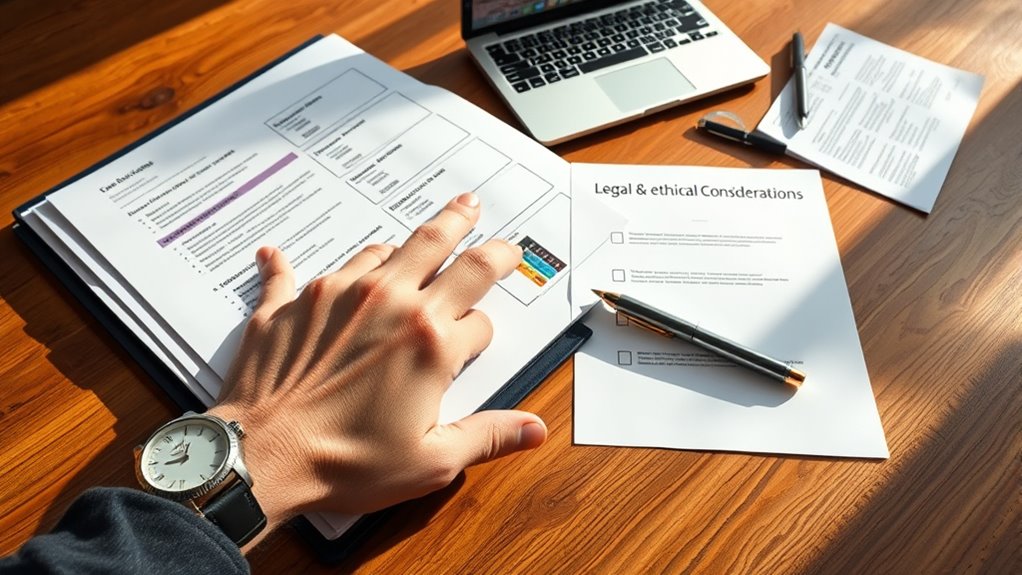 ensure legal ethical compliance